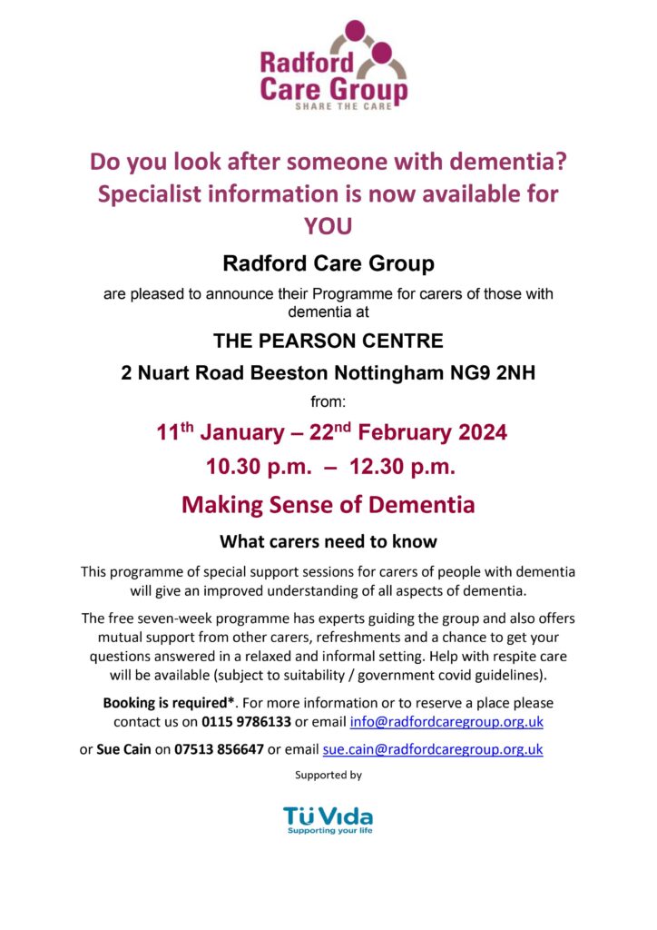 Do you look after someone with dementia? Specialist information is now