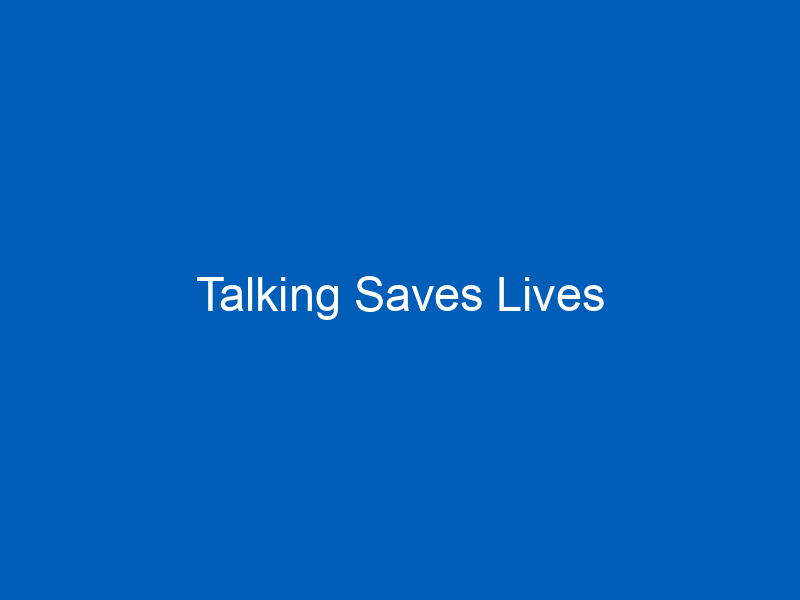 Talking Saves Lives The Ivy Medical Group