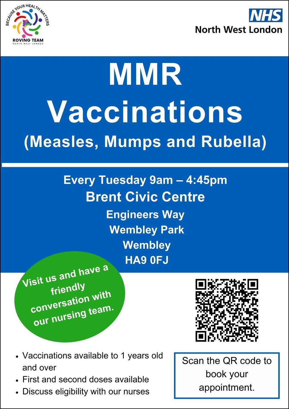MMR and Measles Roundwood Park Medical Centre