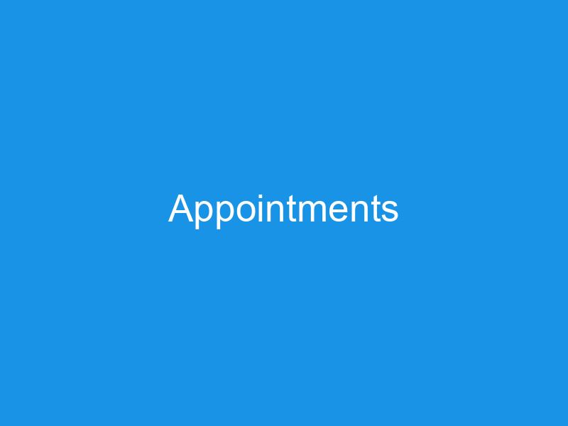 Appointments Barton Family Practice