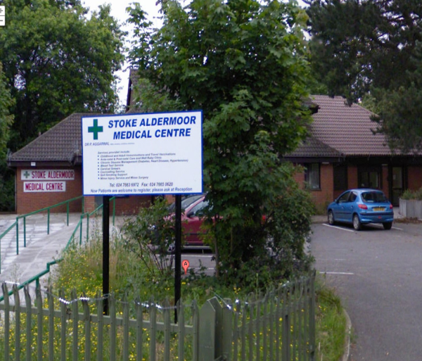 Stoke Aldermoor Medical Centre Coventry GP Connect PCN