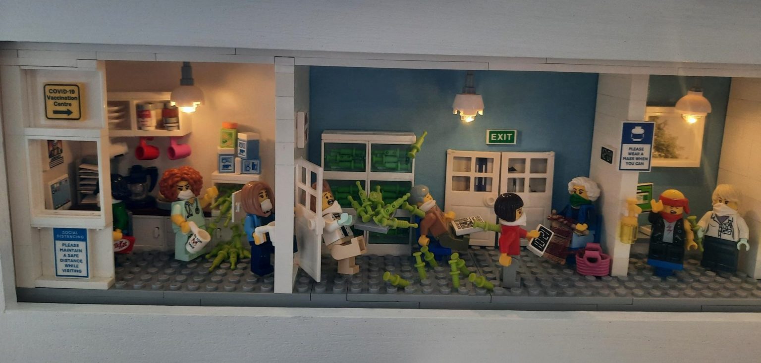 A Lego COVID clinic! St Mary's Surgery