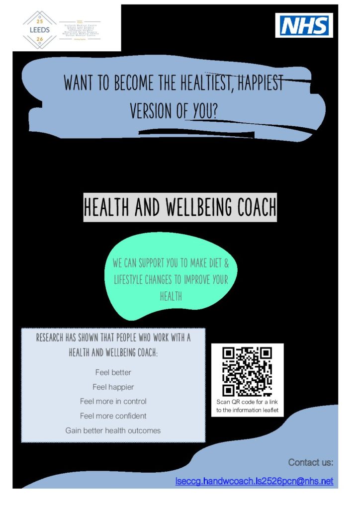 Health and Wellbeing Coach Gibson Lane Practice