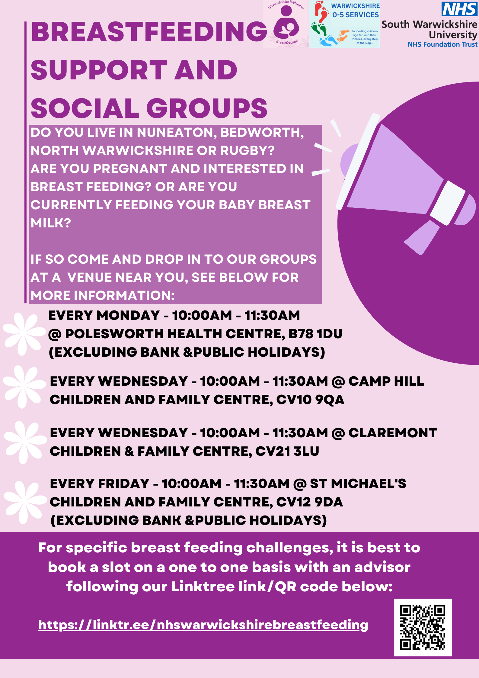 Breastfeeding Support and Social Groups Arbury Medical Centre