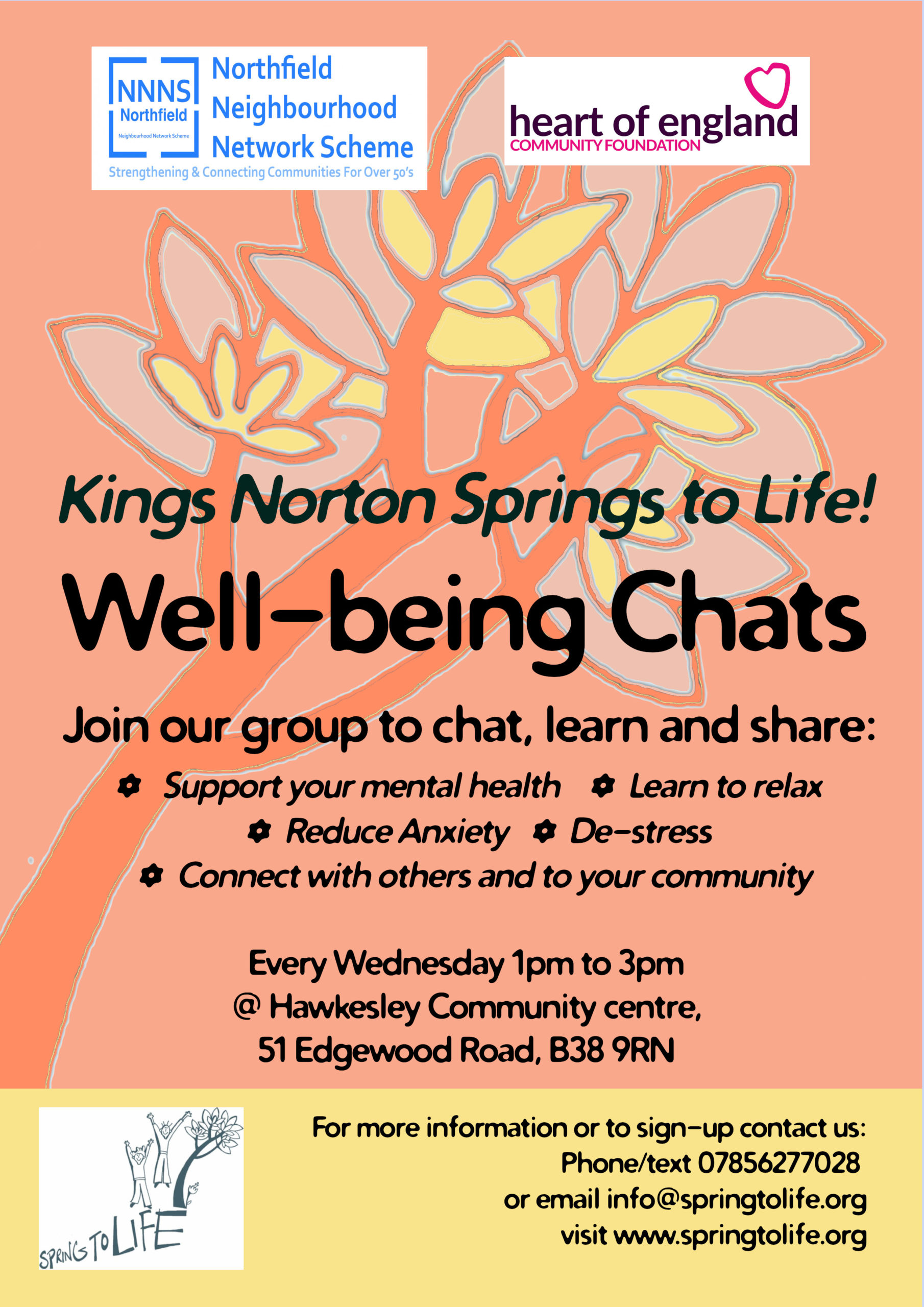Well being chats The Kings Norton Surgery & Ash Tree Surgery