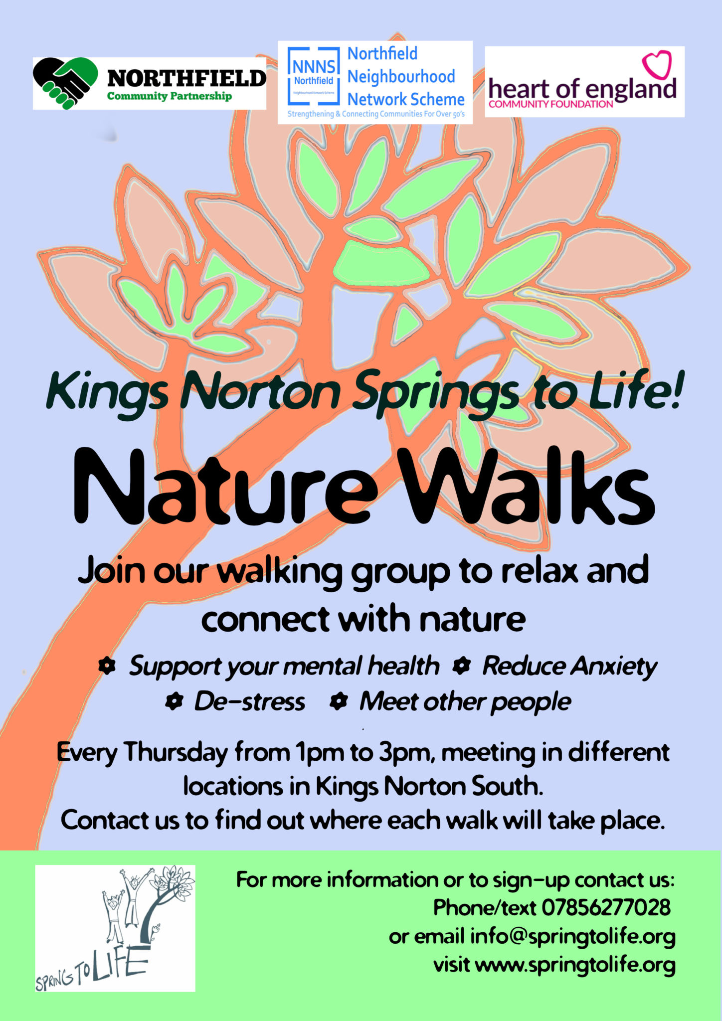 Well being walks The Kings Norton Surgery & Ash Tree Surgery