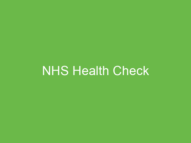 NHS Health Check St James Medical Centre