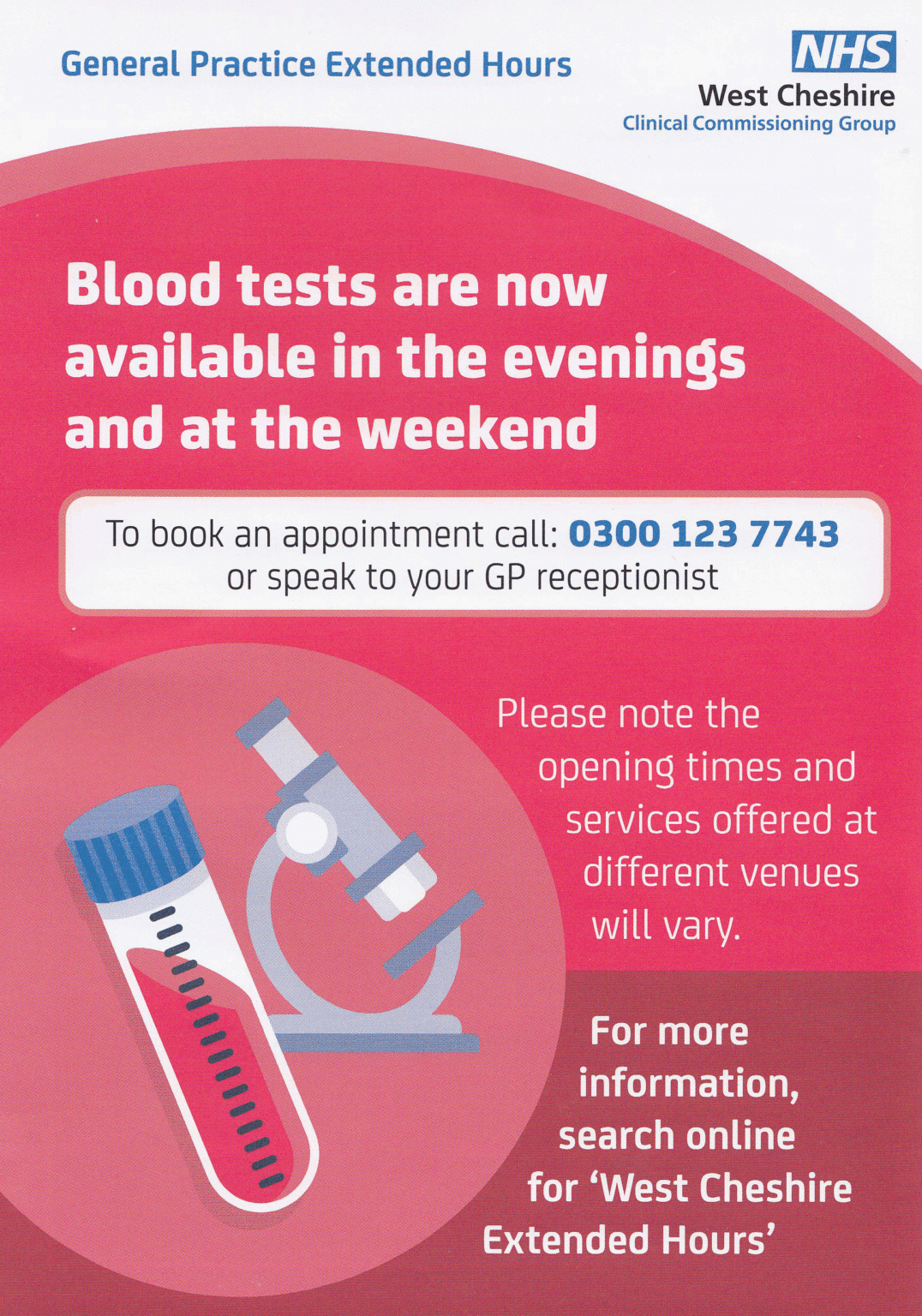 Bunbury Medical Practice Vicarage Lane, Bunbury, Tarporley, Cheshire